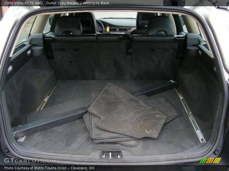 Oyster Grey Metallic / Anthracite Black 2008 Volvo XC70 AWD