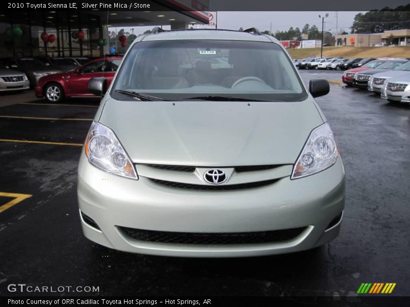 Silver Pine Mica / Stone 2010 Toyota Sienna LE