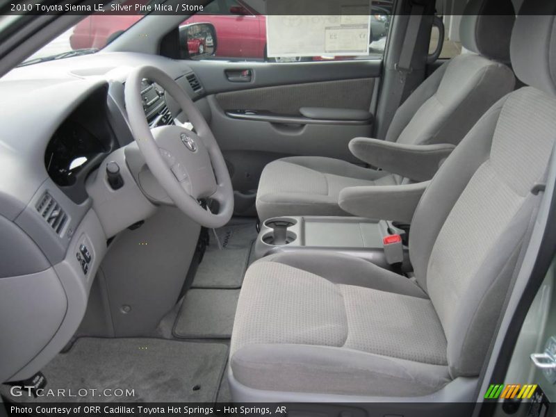 Silver Pine Mica / Stone 2010 Toyota Sienna LE