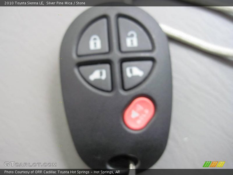 Silver Pine Mica / Stone 2010 Toyota Sienna LE