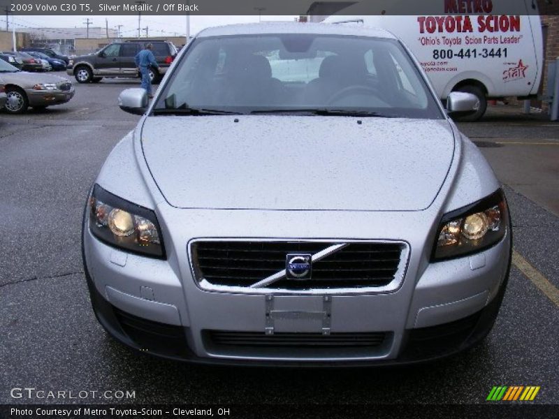 Silver Metallic / Off Black 2009 Volvo C30 T5