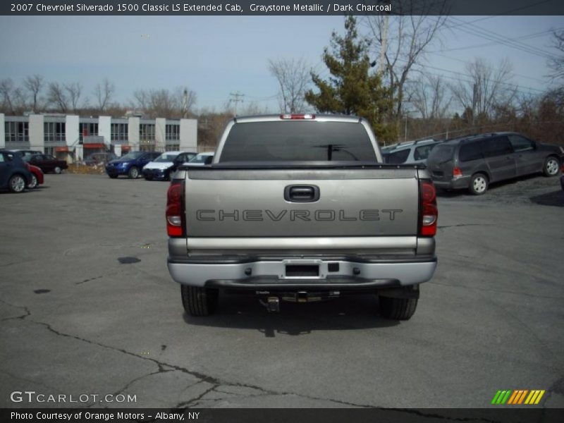 Graystone Metallic / Dark Charcoal 2007 Chevrolet Silverado 1500 Classic LS Extended Cab