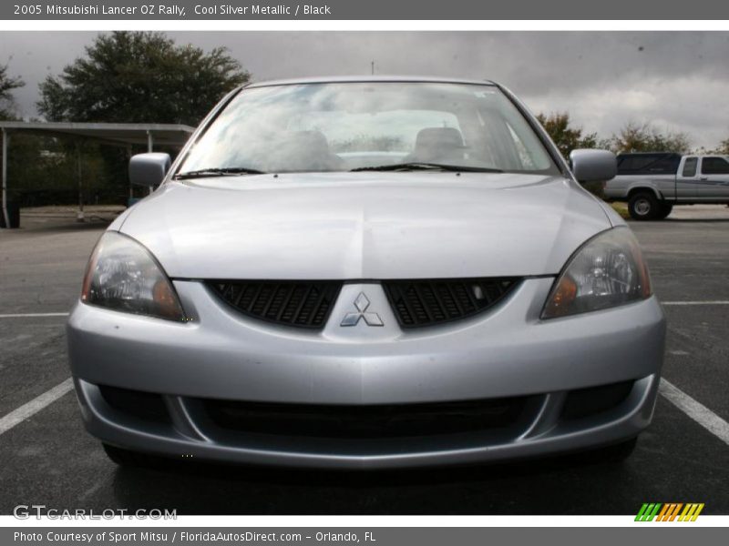 Cool Silver Metallic / Black 2005 Mitsubishi Lancer OZ Rally