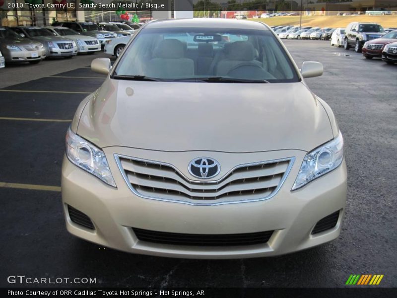 Sandy Beach Metallic / Bisque 2010 Toyota Camry LE