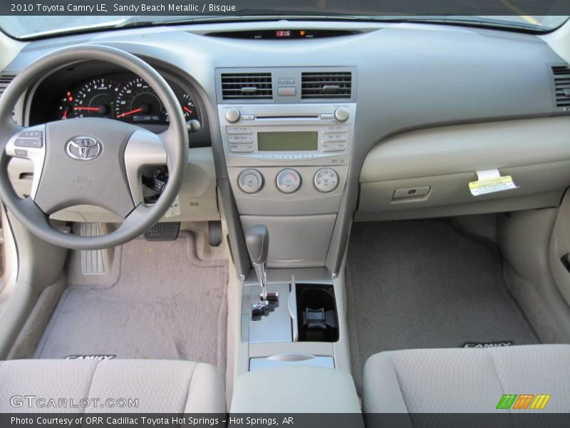 Sandy Beach Metallic / Bisque 2010 Toyota Camry LE