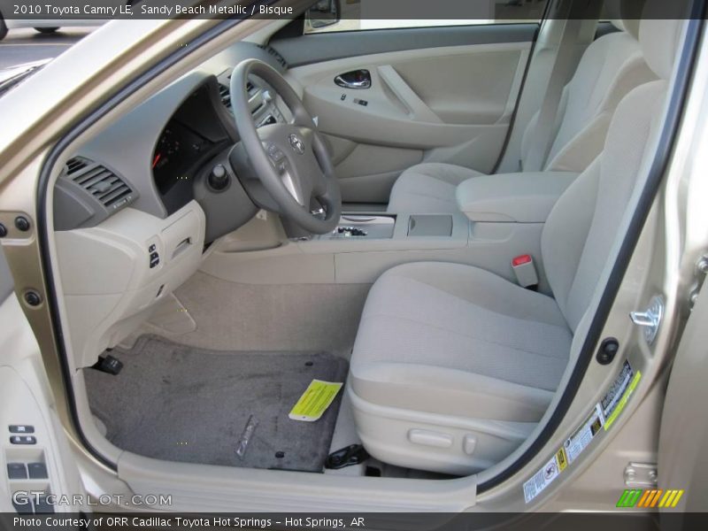 Sandy Beach Metallic / Bisque 2010 Toyota Camry LE