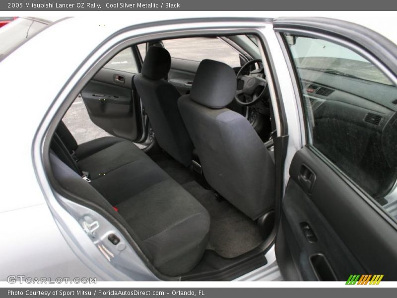 Cool Silver Metallic / Black 2005 Mitsubishi Lancer OZ Rally