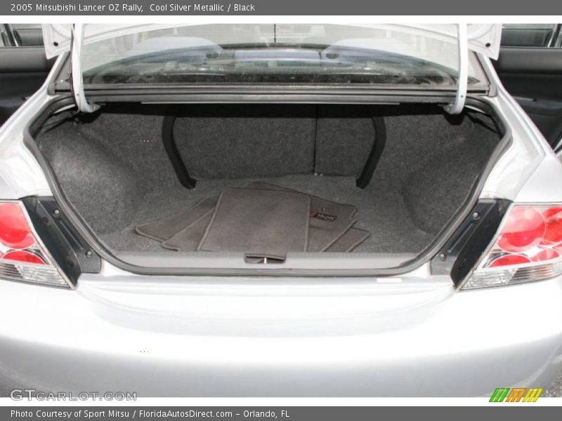 Cool Silver Metallic / Black 2005 Mitsubishi Lancer OZ Rally