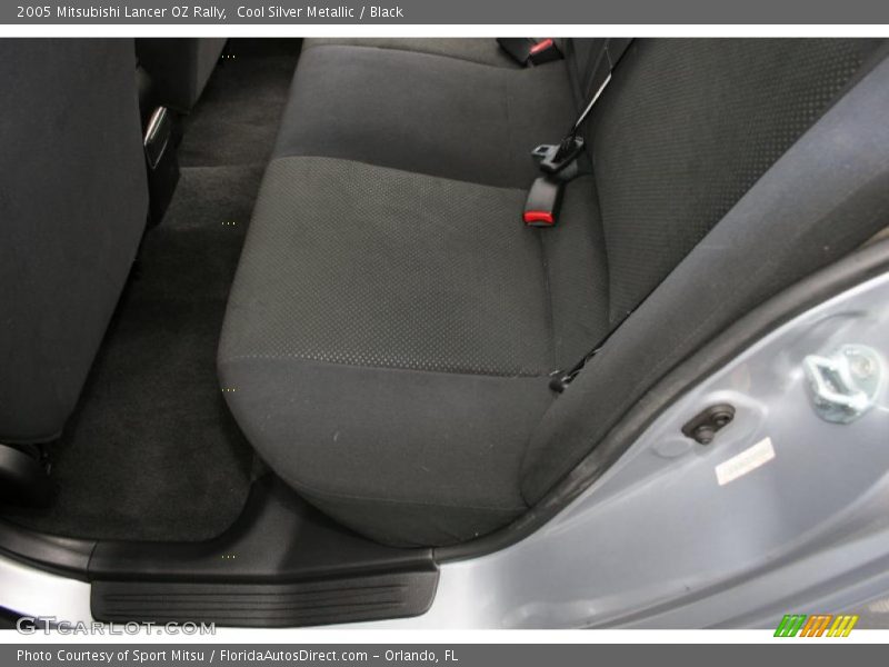 Cool Silver Metallic / Black 2005 Mitsubishi Lancer OZ Rally