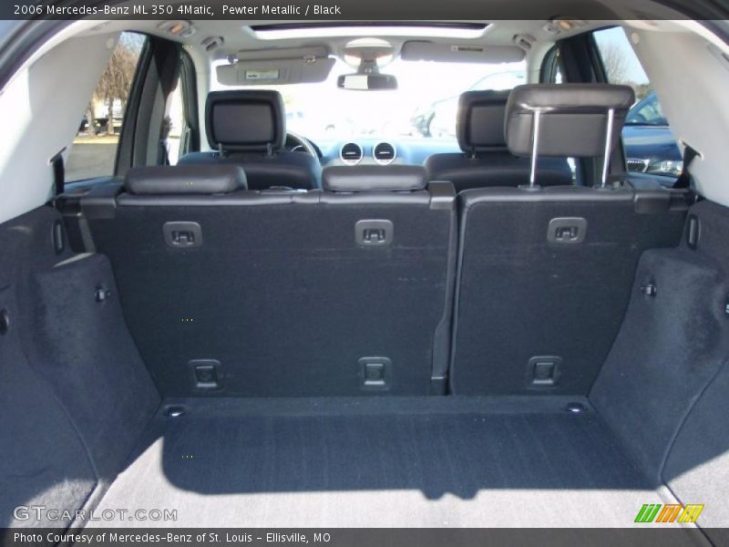 Pewter Metallic / Black 2006 Mercedes-Benz ML 350 4Matic