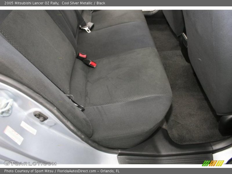 Cool Silver Metallic / Black 2005 Mitsubishi Lancer OZ Rally