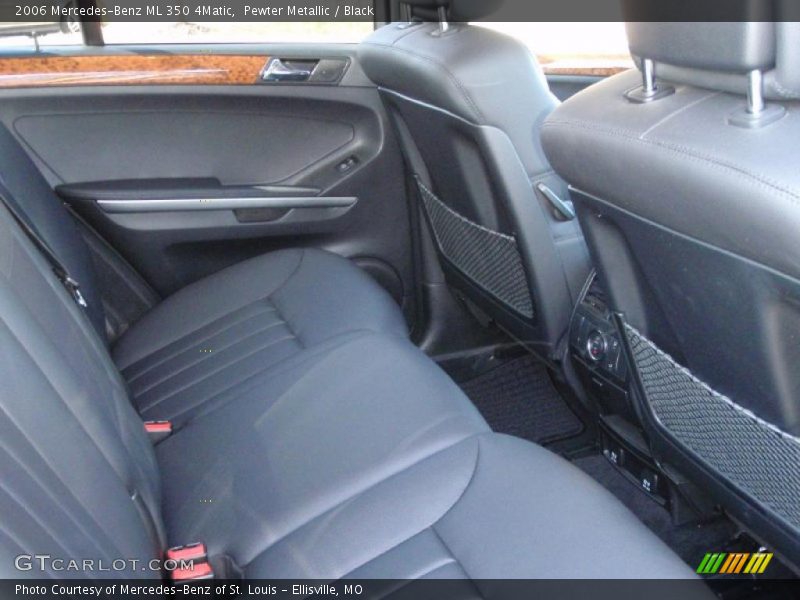 Pewter Metallic / Black 2006 Mercedes-Benz ML 350 4Matic