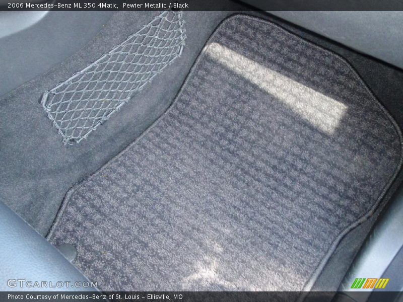Pewter Metallic / Black 2006 Mercedes-Benz ML 350 4Matic