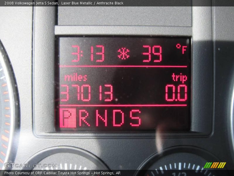 Laser Blue Metallic / Anthracite Black 2008 Volkswagen Jetta S Sedan