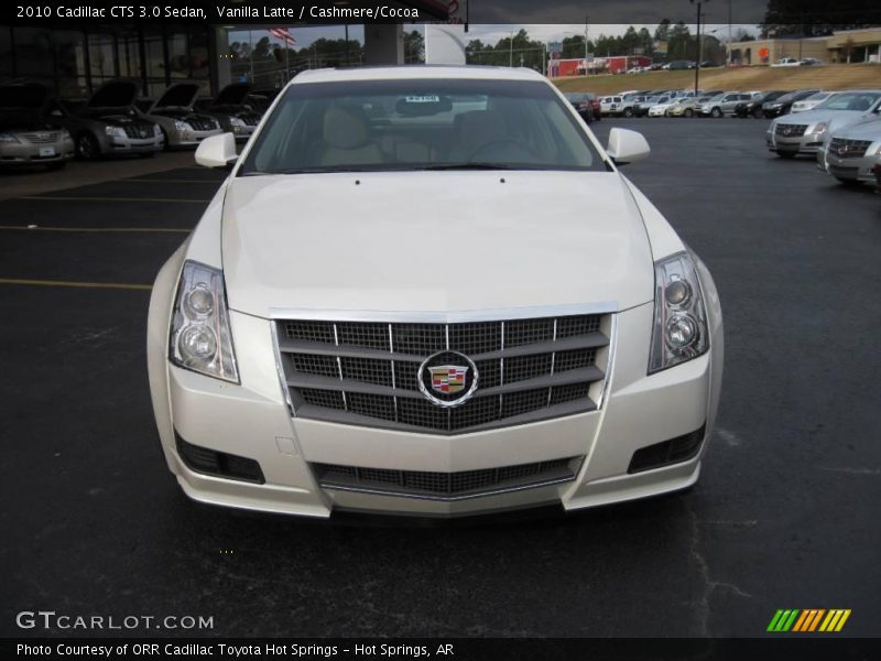 Vanilla Latte / Cashmere/Cocoa 2010 Cadillac CTS 3.0 Sedan