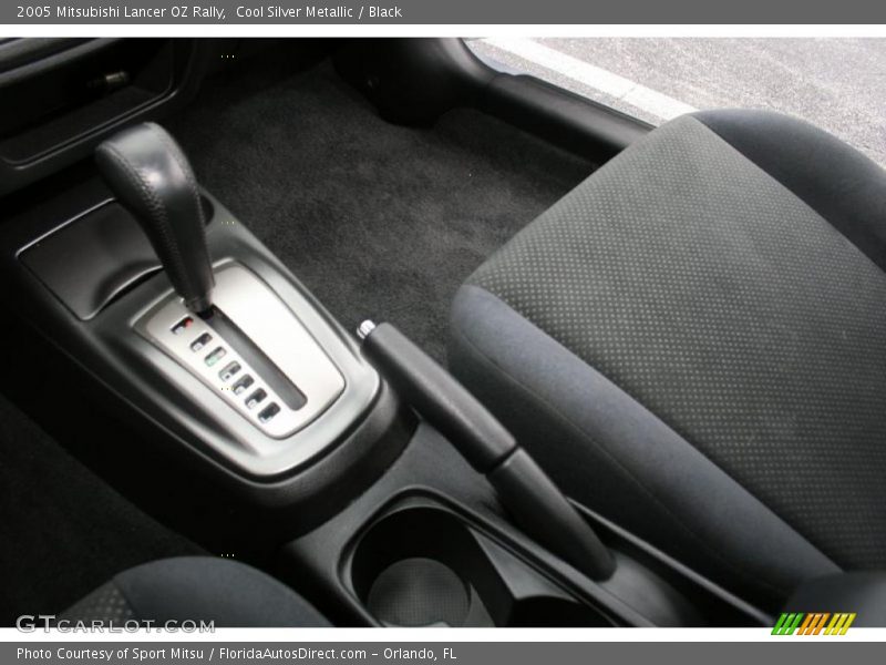 Cool Silver Metallic / Black 2005 Mitsubishi Lancer OZ Rally