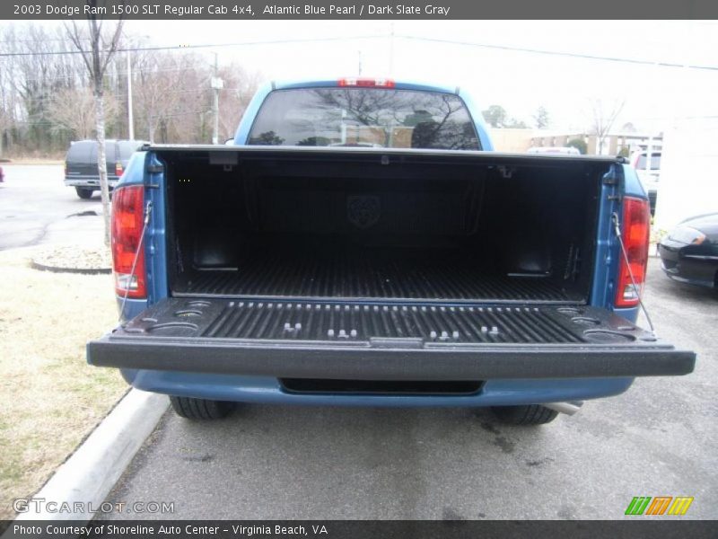 Atlantic Blue Pearl / Dark Slate Gray 2003 Dodge Ram 1500 SLT Regular Cab 4x4