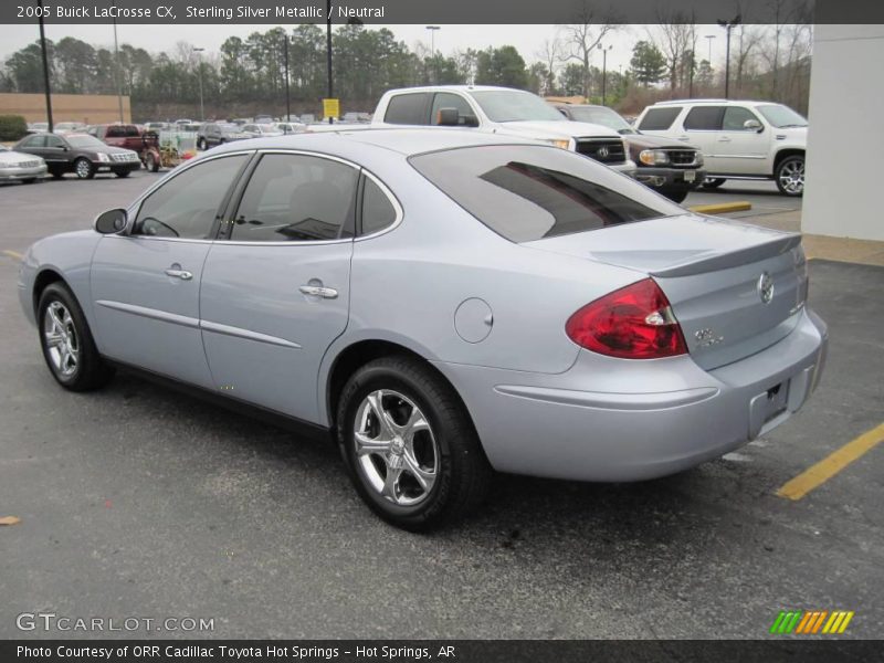 Sterling Silver Metallic / Neutral 2005 Buick LaCrosse CX