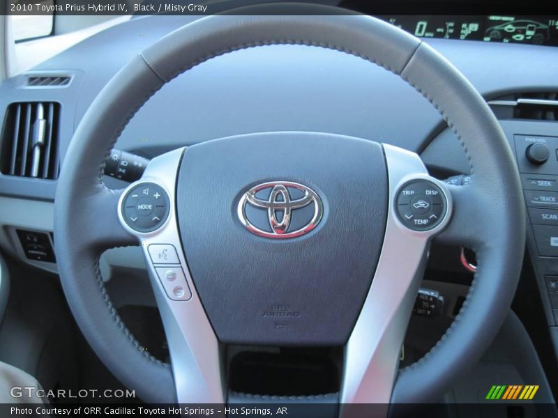 Black / Misty Gray 2010 Toyota Prius Hybrid IV