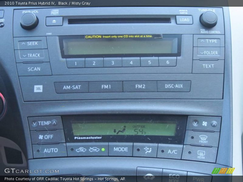 Black / Misty Gray 2010 Toyota Prius Hybrid IV