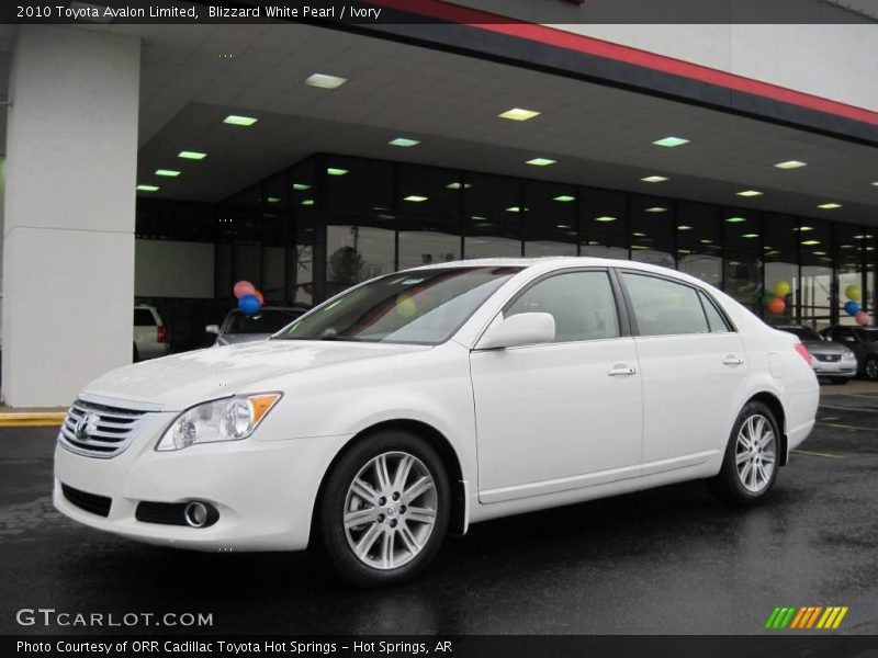 Blizzard White Pearl / Ivory 2010 Toyota Avalon Limited