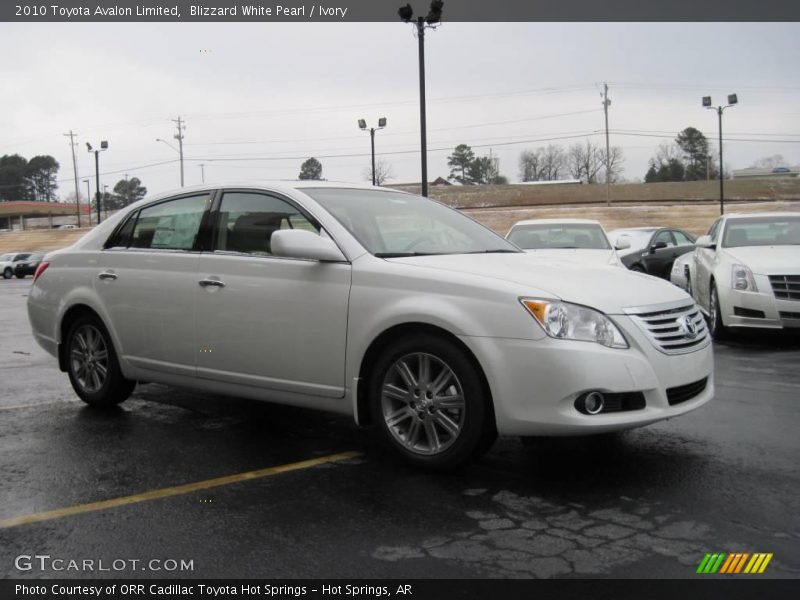 Blizzard White Pearl / Ivory 2010 Toyota Avalon Limited
