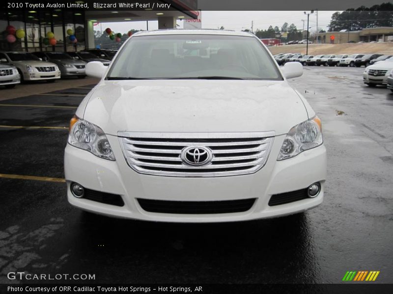Blizzard White Pearl / Ivory 2010 Toyota Avalon Limited