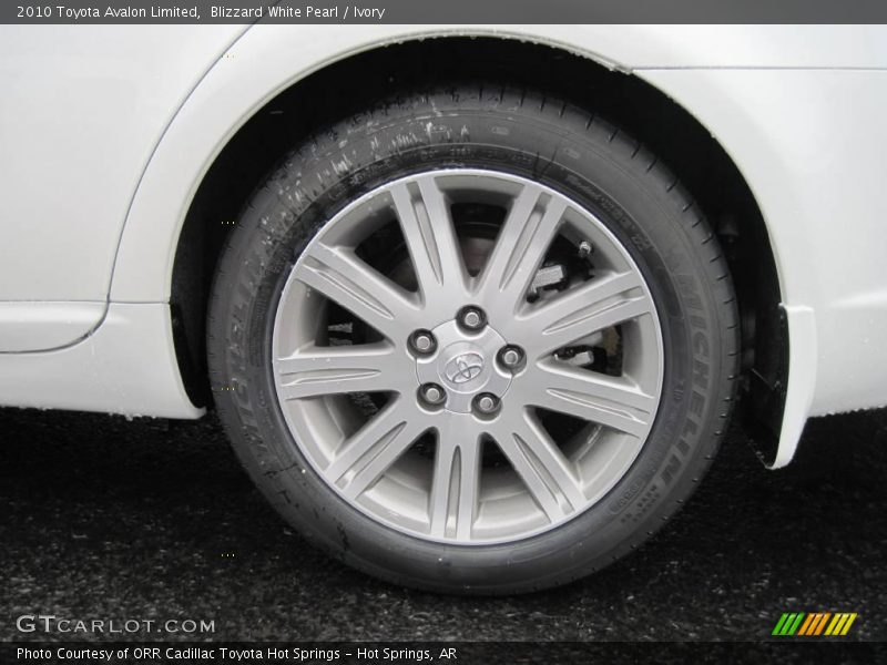 Blizzard White Pearl / Ivory 2010 Toyota Avalon Limited