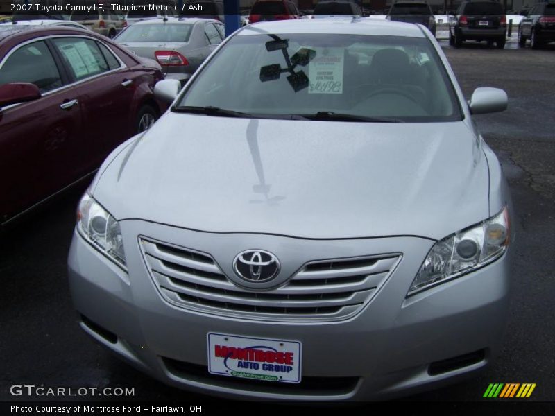 Titanium Metallic / Ash 2007 Toyota Camry LE