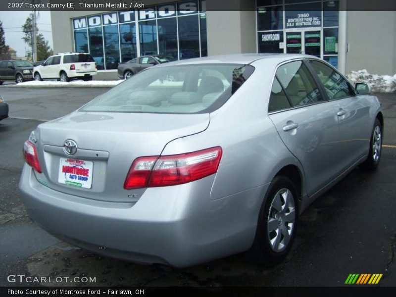 Titanium Metallic / Ash 2007 Toyota Camry LE