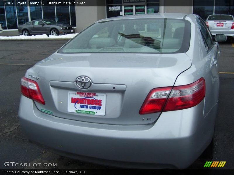 Titanium Metallic / Ash 2007 Toyota Camry LE