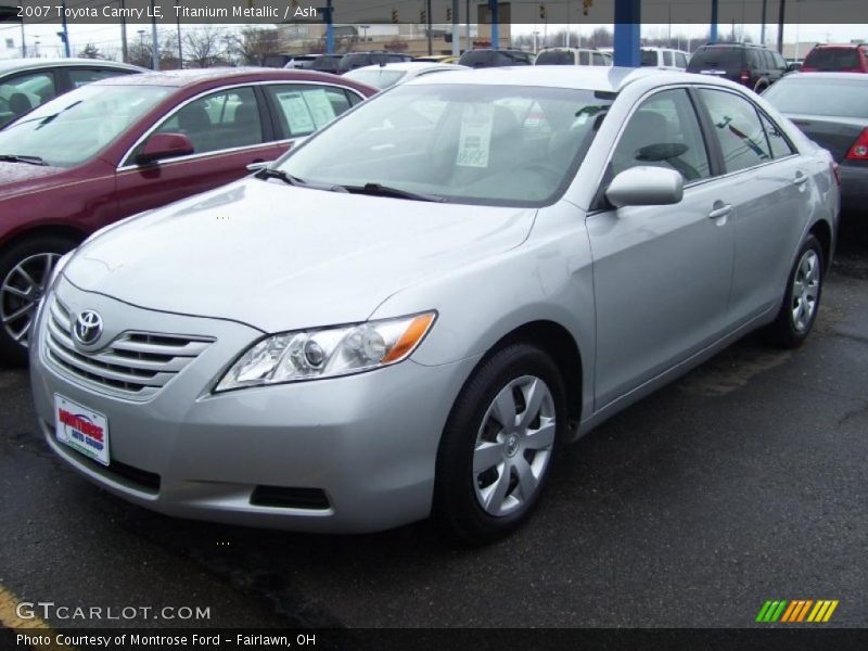 Titanium Metallic / Ash 2007 Toyota Camry LE