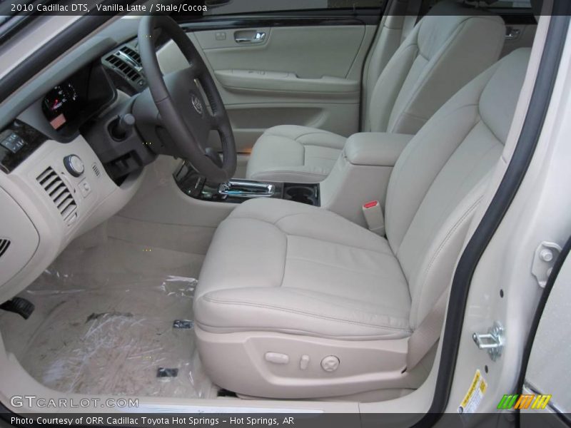 Vanilla Latte / Shale/Cocoa 2010 Cadillac DTS