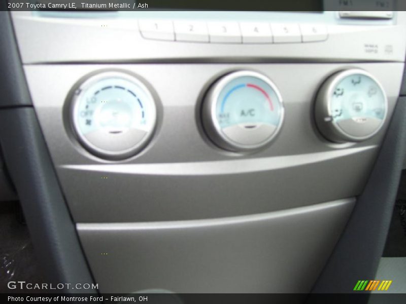 Titanium Metallic / Ash 2007 Toyota Camry LE
