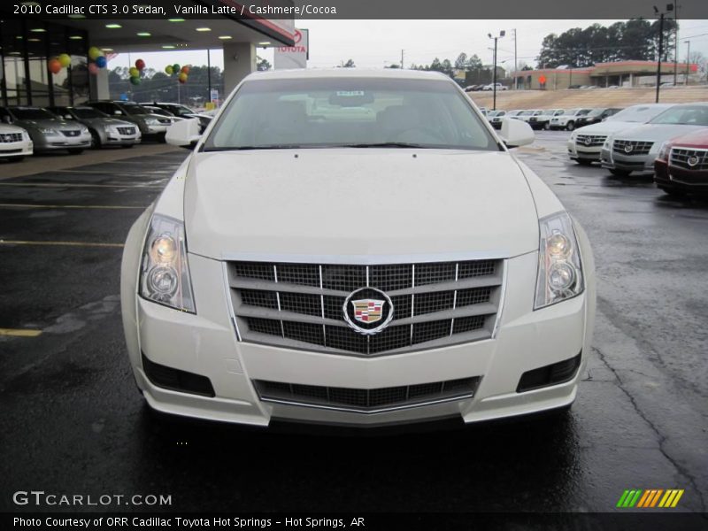 Vanilla Latte / Cashmere/Cocoa 2010 Cadillac CTS 3.0 Sedan
