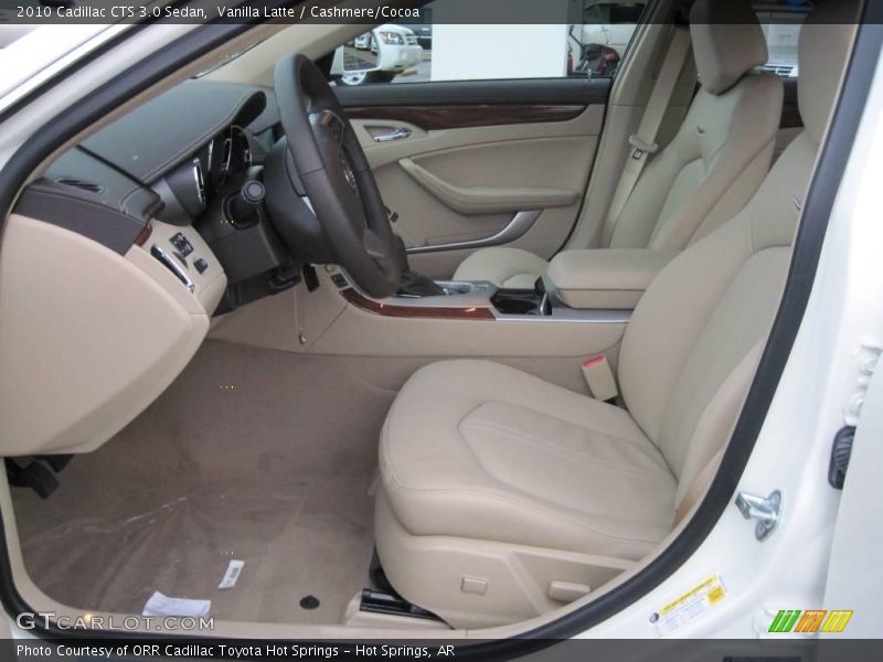 Vanilla Latte / Cashmere/Cocoa 2010 Cadillac CTS 3.0 Sedan