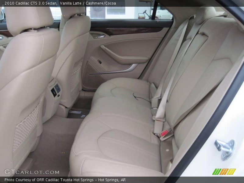 Vanilla Latte / Cashmere/Cocoa 2010 Cadillac CTS 3.0 Sedan