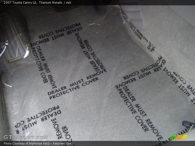 Titanium Metallic / Ash 2007 Toyota Camry LE