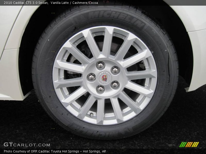 Vanilla Latte / Cashmere/Cocoa 2010 Cadillac CTS 3.0 Sedan