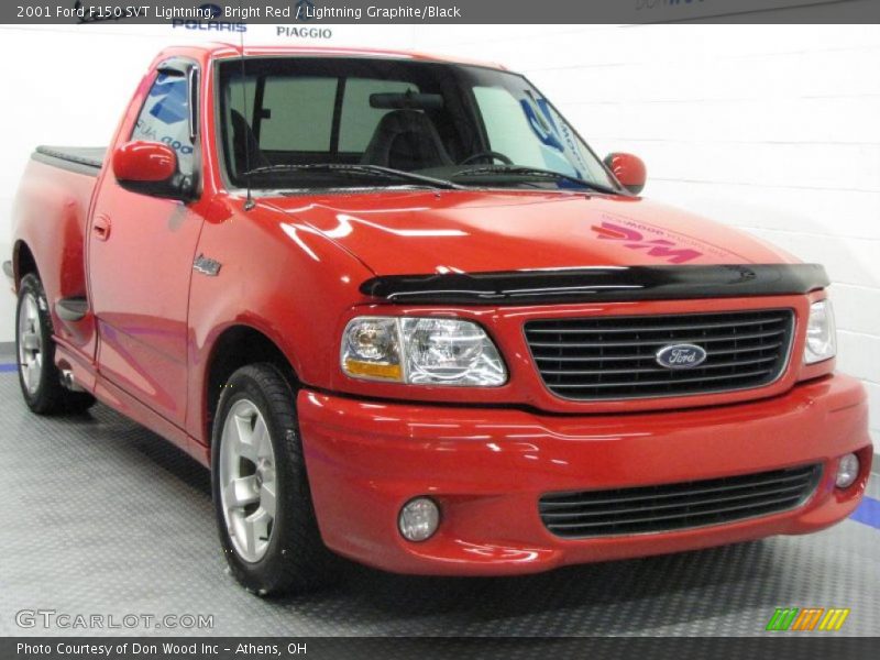 Bright Red / Lightning Graphite/Black 2001 Ford F150 SVT Lightning