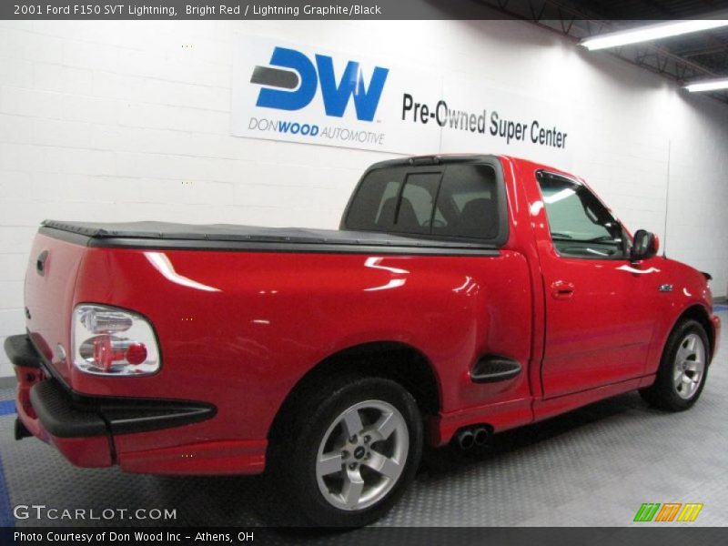 Bright Red / Lightning Graphite/Black 2001 Ford F150 SVT Lightning