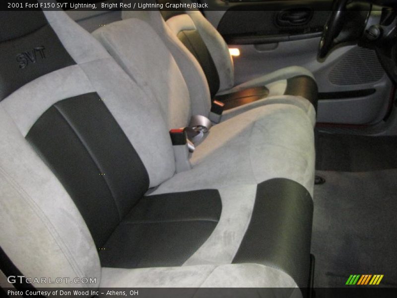 Bright Red / Lightning Graphite/Black 2001 Ford F150 SVT Lightning