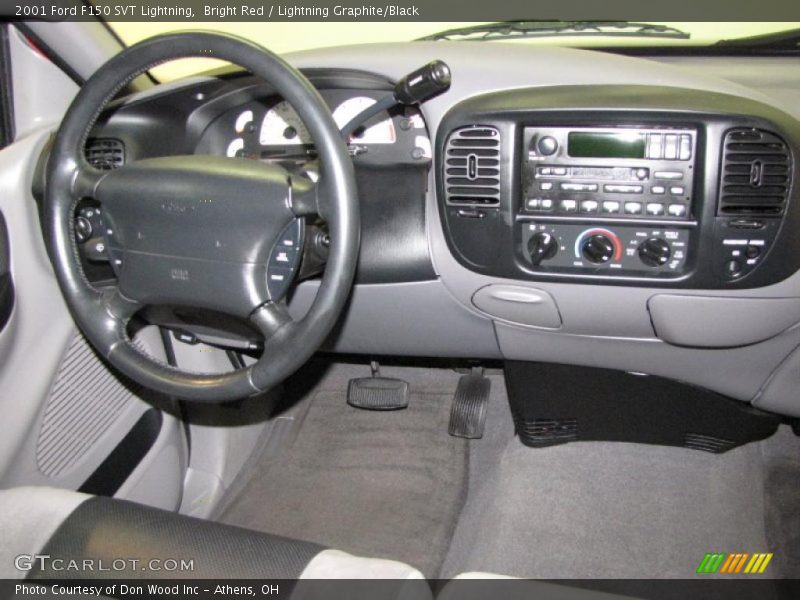 Bright Red / Lightning Graphite/Black 2001 Ford F150 SVT Lightning