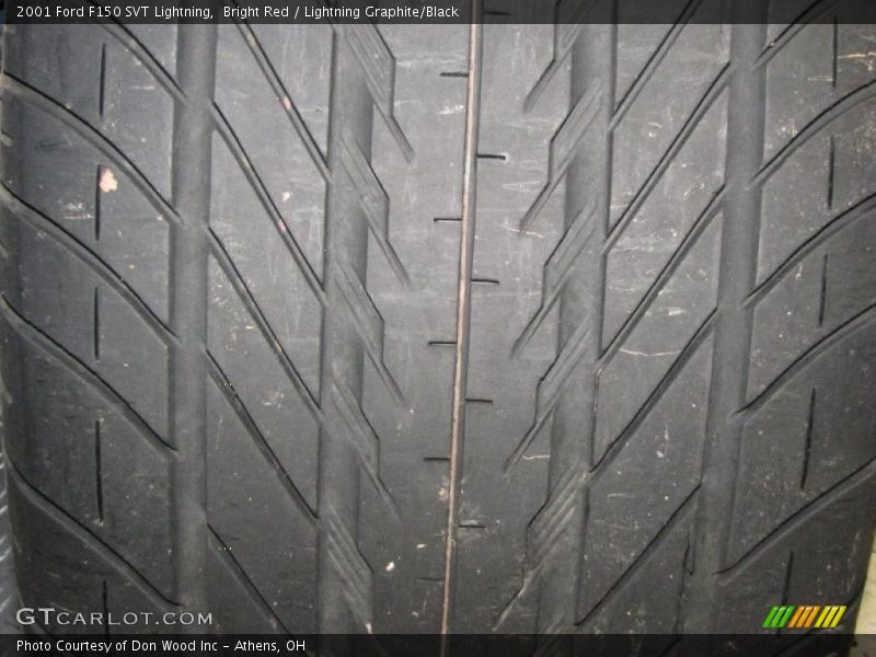 Bright Red / Lightning Graphite/Black 2001 Ford F150 SVT Lightning