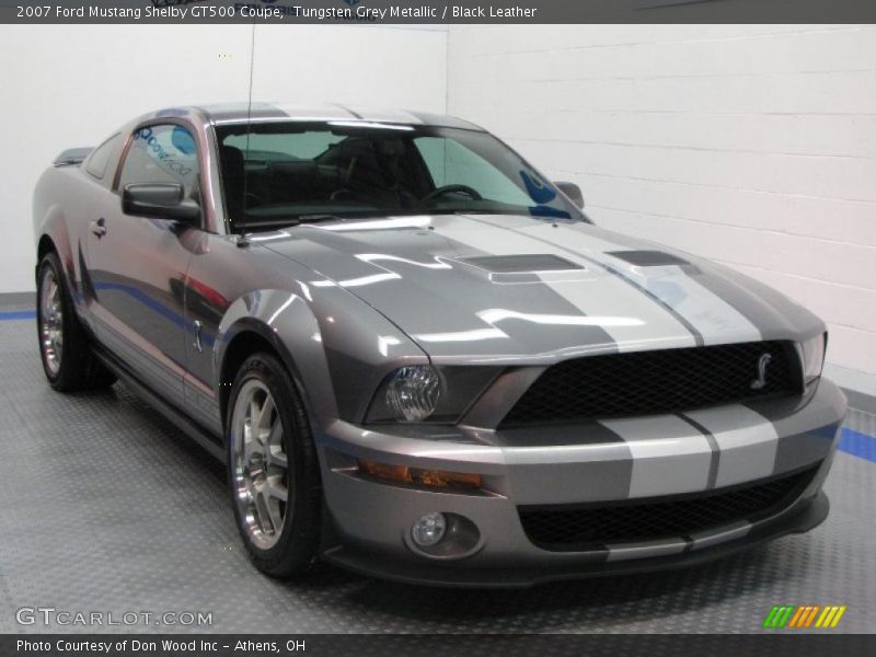 Tungsten Grey Metallic / Black Leather 2007 Ford Mustang Shelby GT500 Coupe