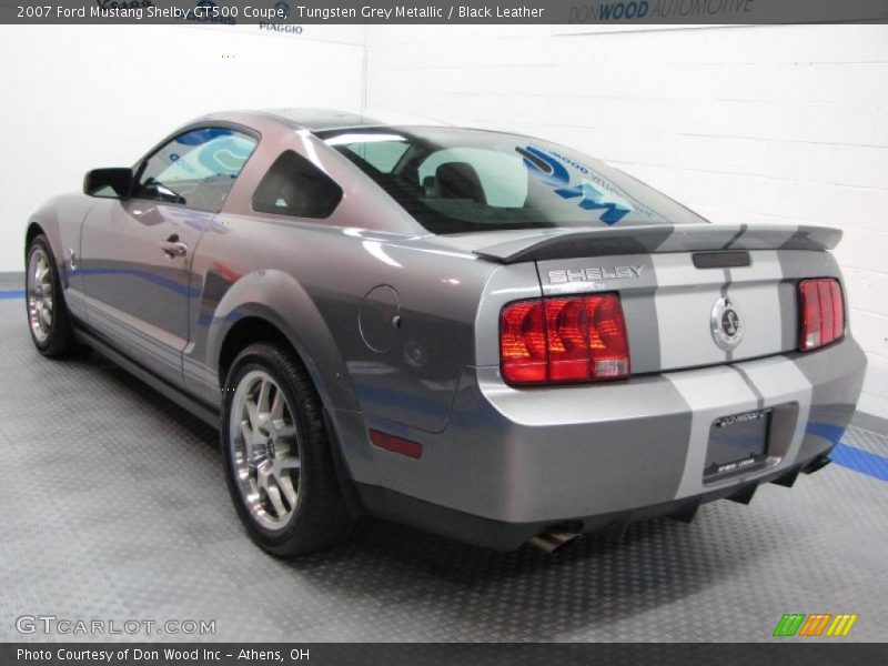 Tungsten Grey Metallic / Black Leather 2007 Ford Mustang Shelby GT500 Coupe