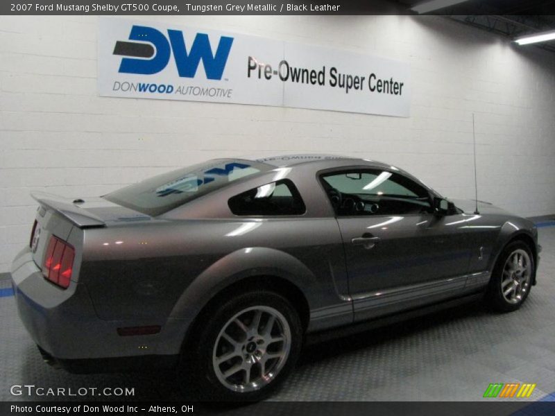 Tungsten Grey Metallic / Black Leather 2007 Ford Mustang Shelby GT500 Coupe