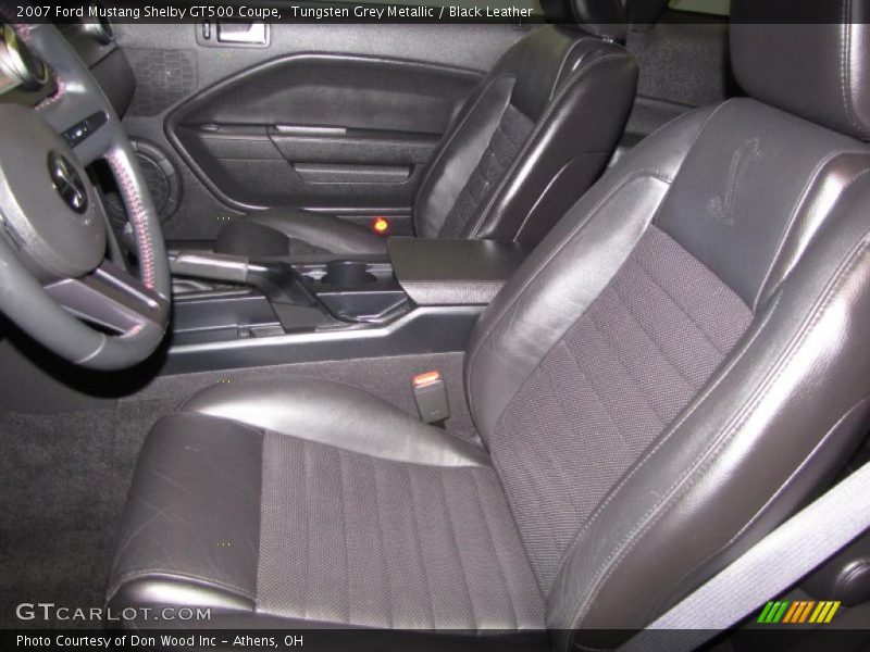 Tungsten Grey Metallic / Black Leather 2007 Ford Mustang Shelby GT500 Coupe
