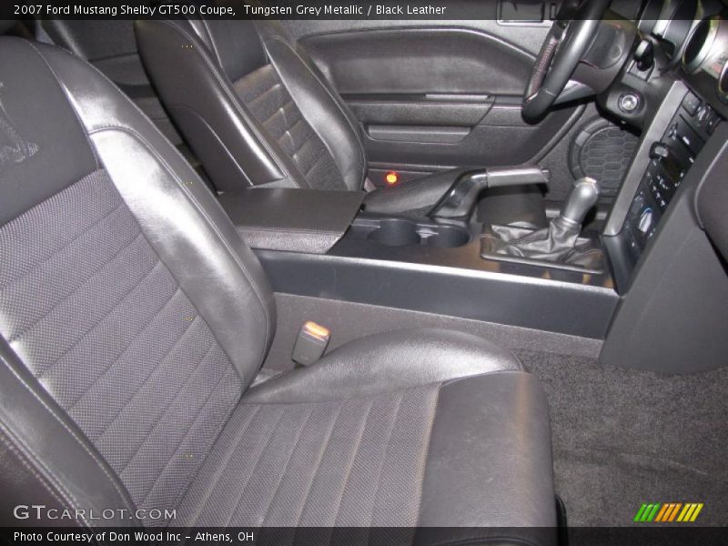 Tungsten Grey Metallic / Black Leather 2007 Ford Mustang Shelby GT500 Coupe
