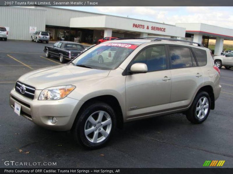 Savannah Metallic / Taupe 2007 Toyota RAV4 Limited